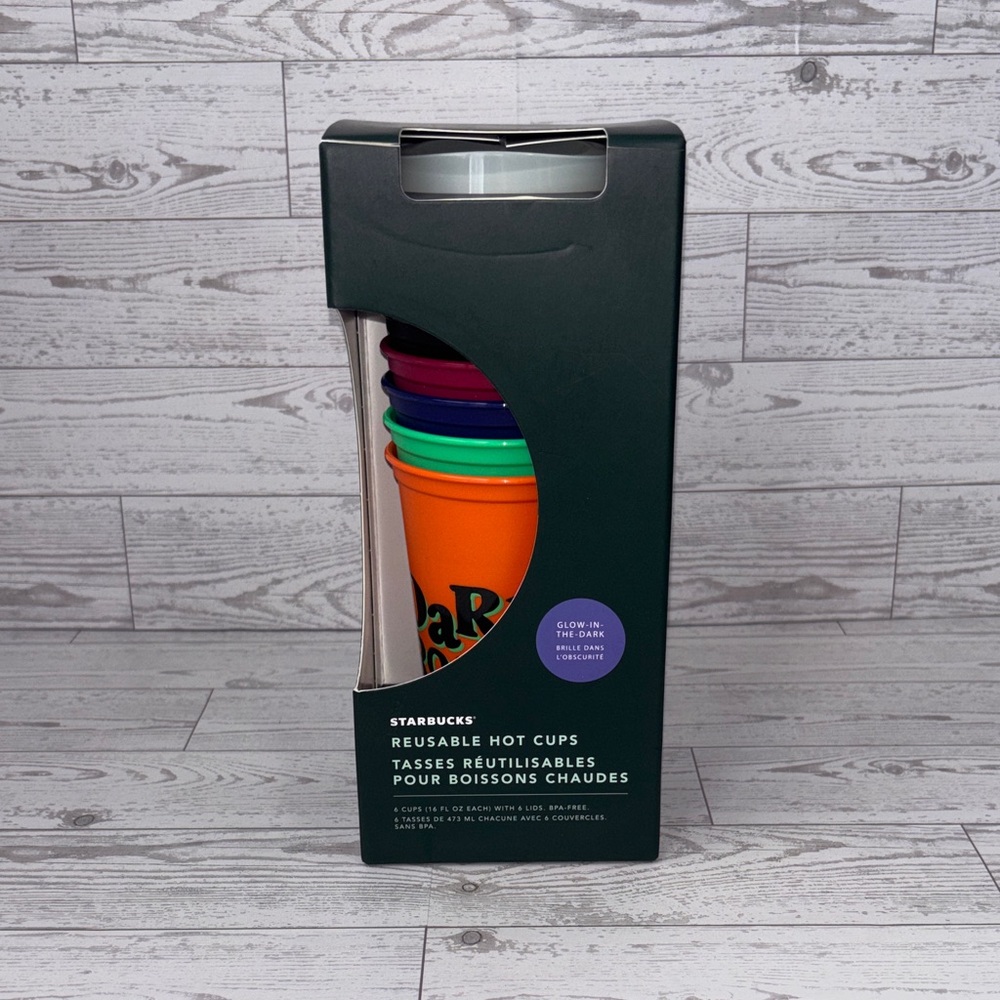 Starbucks Glow-In-The-Dark Reusable Hot Cups